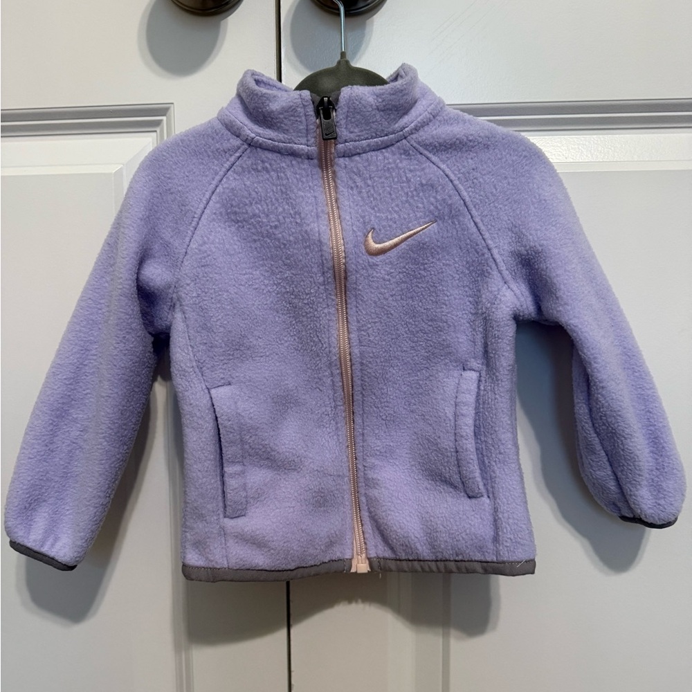 Nike Kids Lavender Fleece Jacket